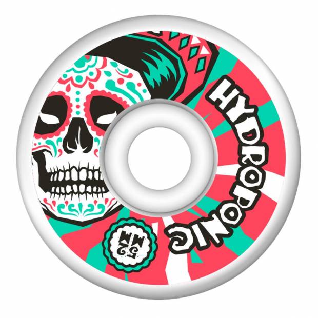 Hydroponic Mexican Skull 2.0 Gördeszka Kerék 52mm - Fehér/Piros