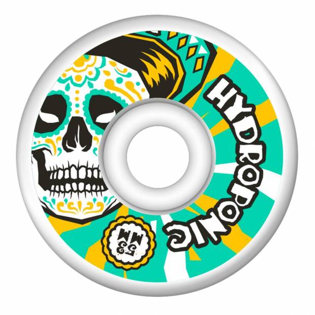 Hydroponic Mexican Skull 2.0 Gördeszka Kerék 53mm - Fehér/Zöld