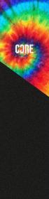 CORE Split Freestyle Roller Griptape - Tie Dye